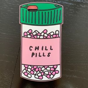 iPhone 7 Plus/8 Plus Silicone Case (“Chill Pills”)